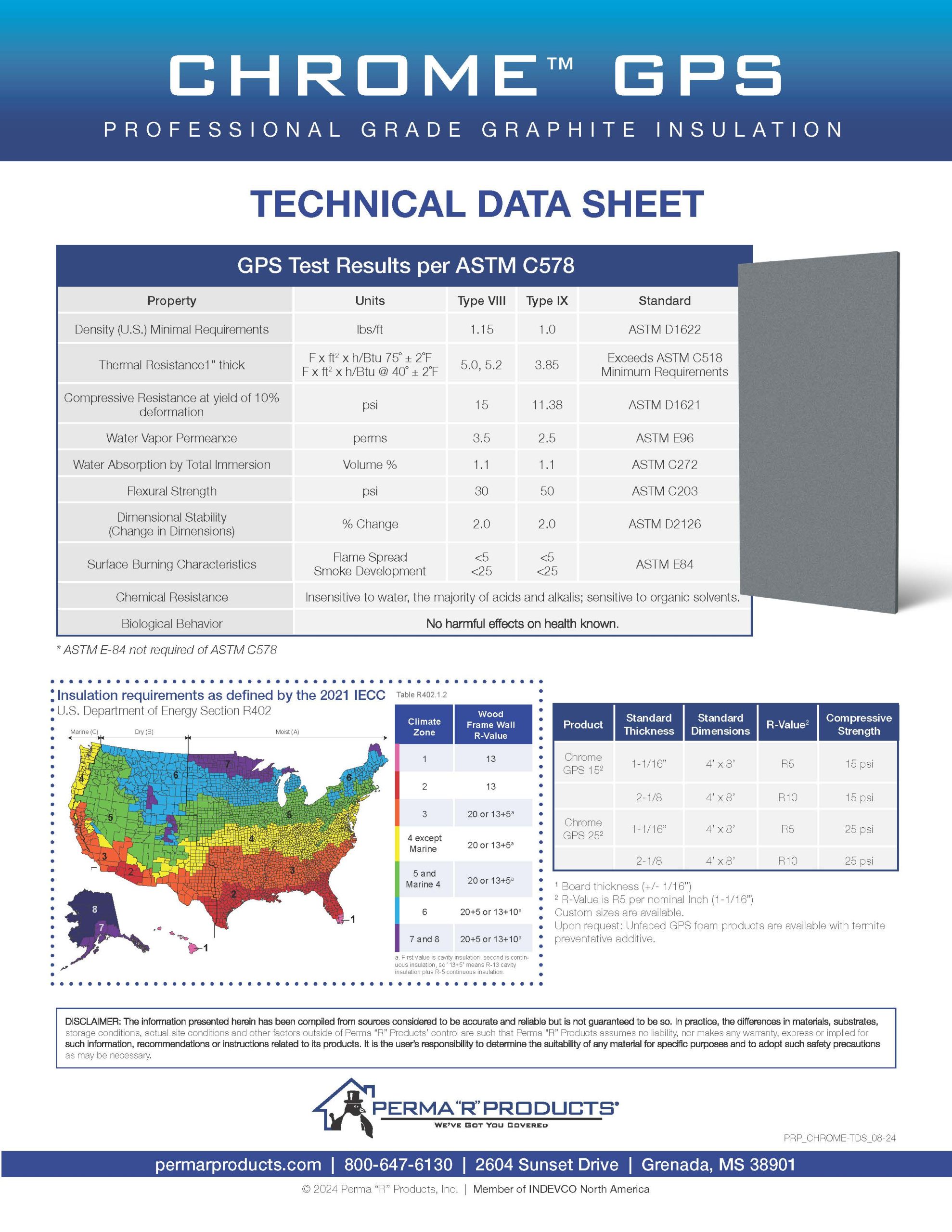 CHROME GPS Foam Technical Data Sheet (1) CHROME GPS Foam Technical Data Sheet (1)