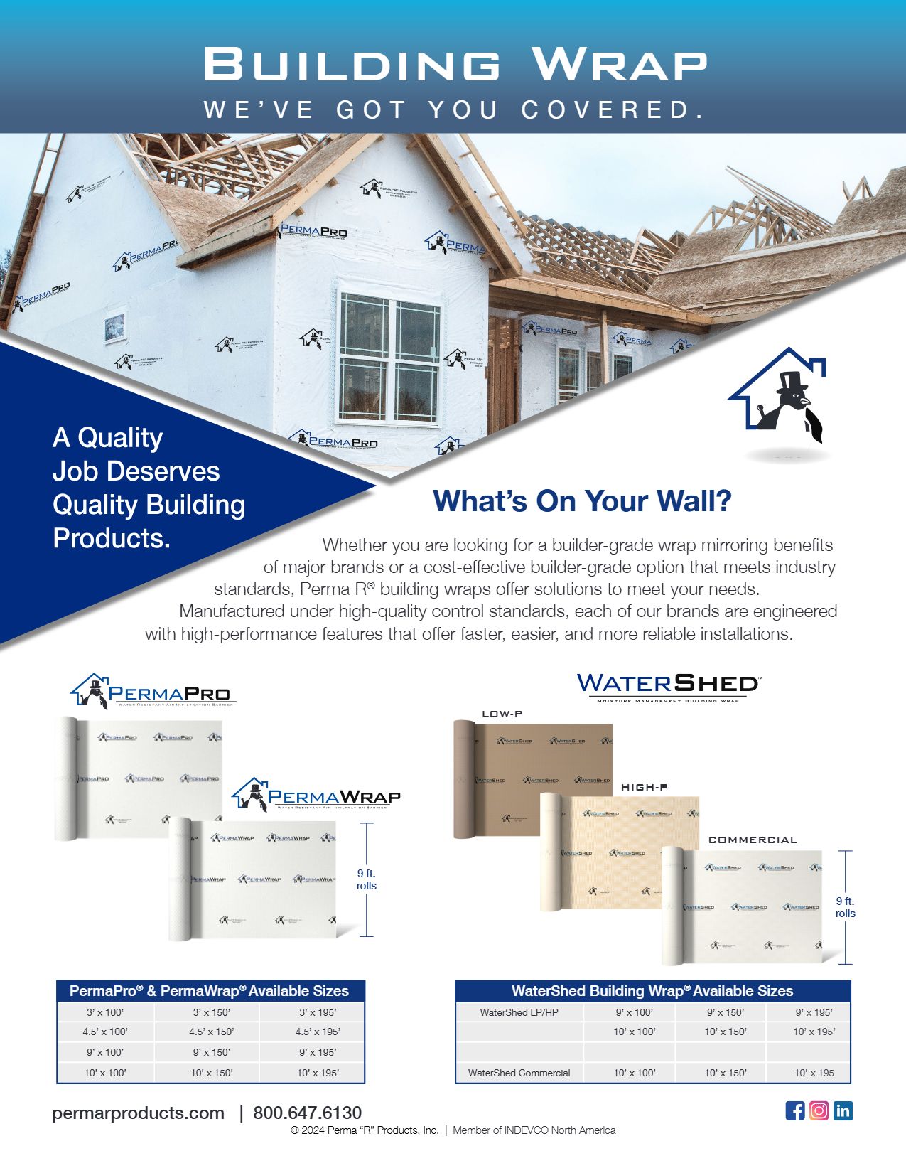 Perma R House Wrap Brochure 1 Perma R House Wrap Brochure 1